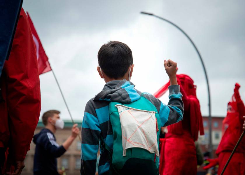 street photography, ecological activism, portrait, crowd